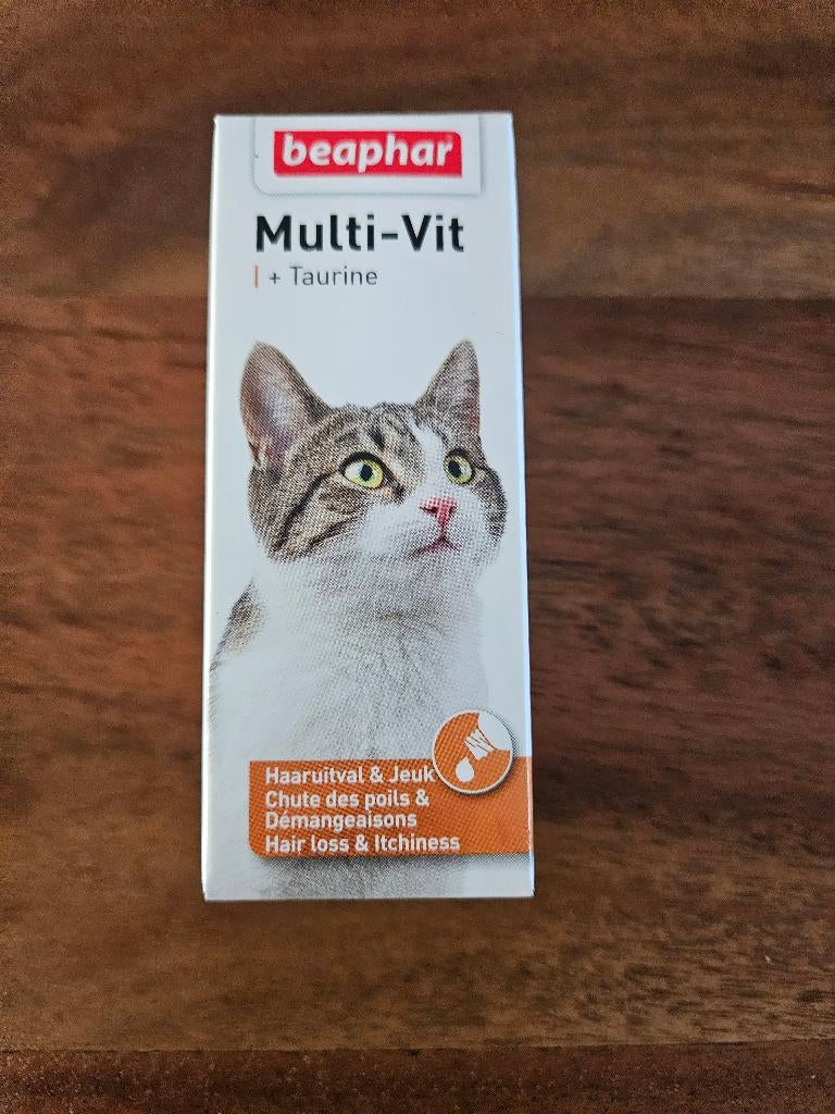 Beaphar multi-vit kat 50 ml, Ophalen, Nieuw