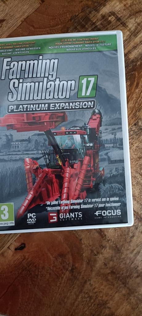 Zgan. Farming Simulator PC, 1 speler, Ophalen of Verzenden, Zo goed als nieuw, Vanaf 3 jaar