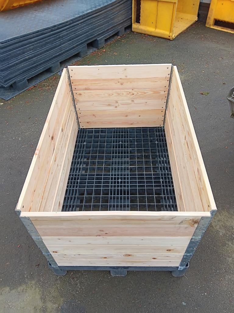 Palletranden opzetrand 80x120 cm nieuw, Doe-het-zelf en Verbouw, Kratten en Dozen, Ophalen, 100 cm of meer, 60 cm of meer, Info@foresco.nl