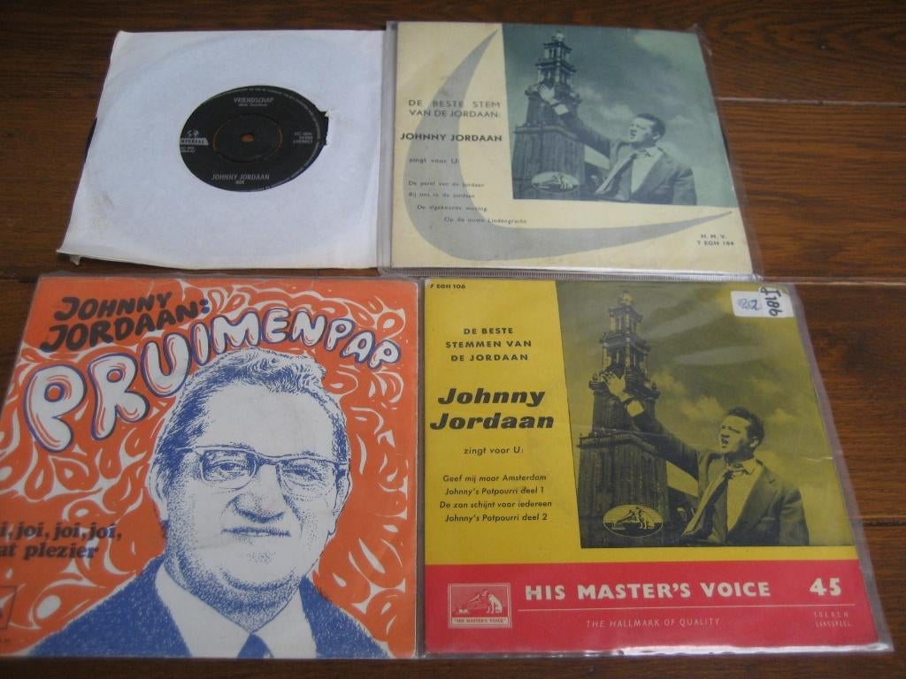 Johnny jordaan sixties nl singles en eps, Cd's en Dvd's, Vinyl Singles, Gebruikt, 7 inch, Single, Ophalen of Verzenden