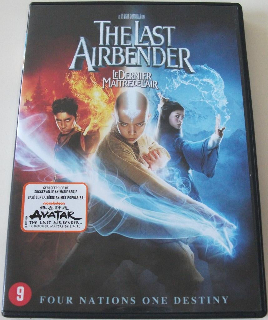 Dvd *** LAST AIRBENDER ***, Avontuur, Vanaf 9 jaar, Ophalen of Verzenden, Zo goed als nieuw