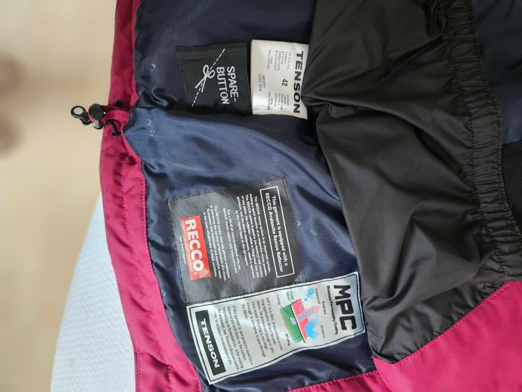 Tenson ski jas dames maat 42, Ophalen of Verzenden, Zo goed als nieuw, Maat 42/44 (L), Jack