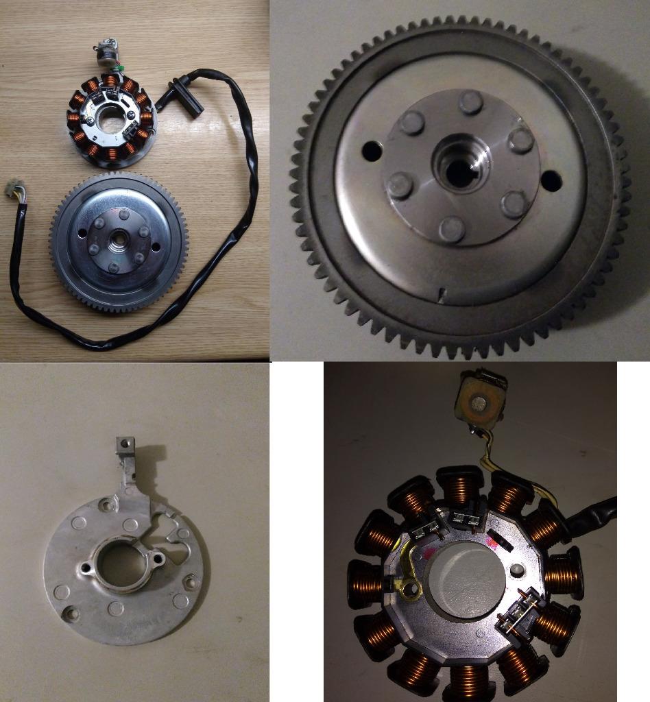 Nieuw Onsteking TZR Grondplaat TZR AM6 Beta Yamaha DT 50 XTM, Vliegwiel, Blok, Stator, Nieuw