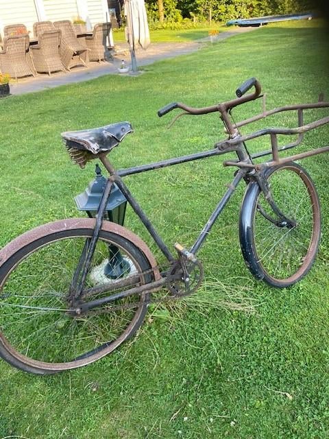Zeldzame Pasley vrachtfiets apothekerfiets reclameshowfiets, Fietsen en Brommers, 55 tot 59 cm, Ophalen, Pasley sparta, Jaren '30