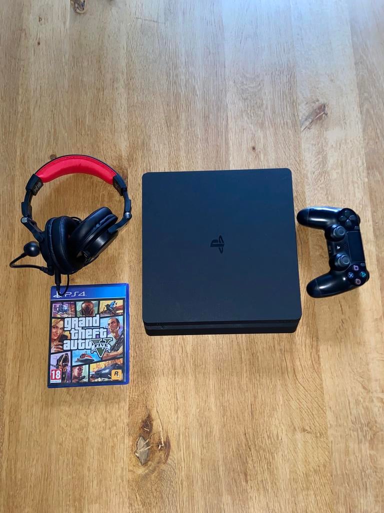 PlayStation 4 Slim 1TB, Spelcomputers en Games, Games | Sony PlayStation 4, 1 speler, Ophalen, Gebruikt, Vanaf 3 jaar