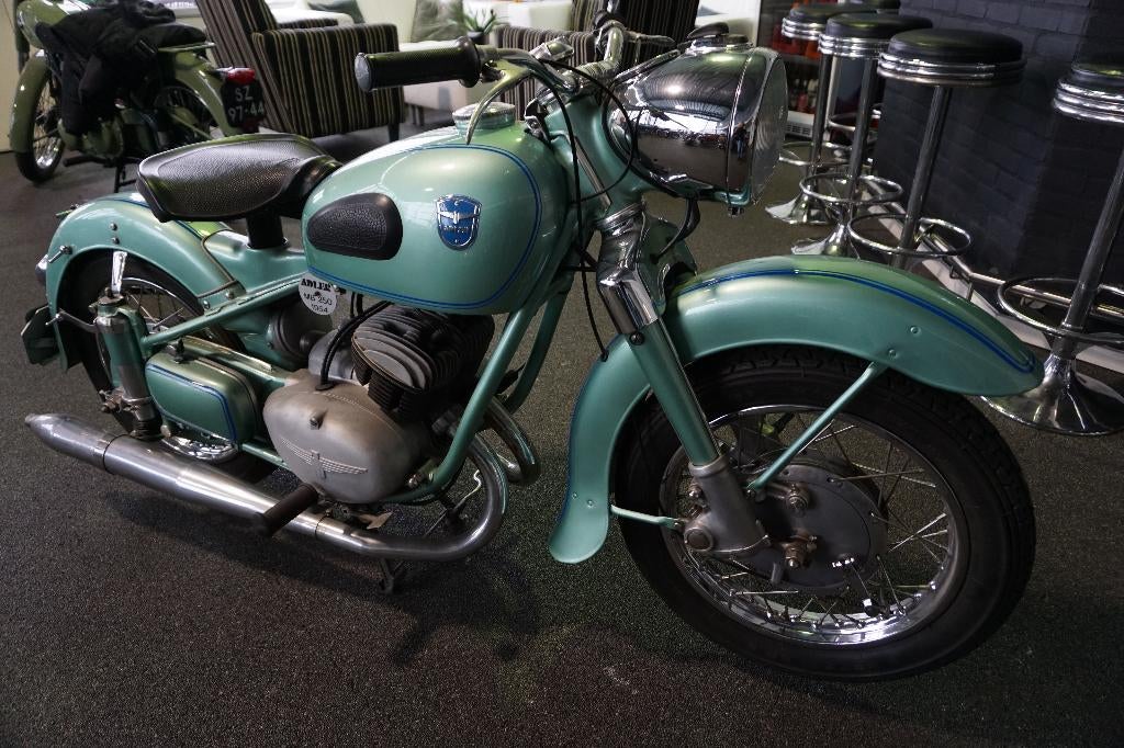 Nieuwe Advertentie !!! Supermooie Adler MB 250 Twin b.j.1954