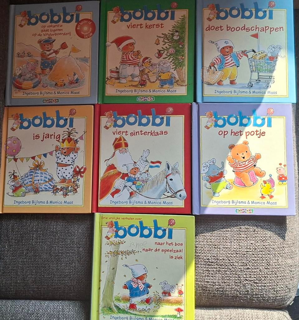 Bobbi Boeken Collectie - 7 Delig, Boeken, Kinderboeken | Baby's en Peuters, Zo goed als nieuw, 2 tot 3 jaar, Ophalen