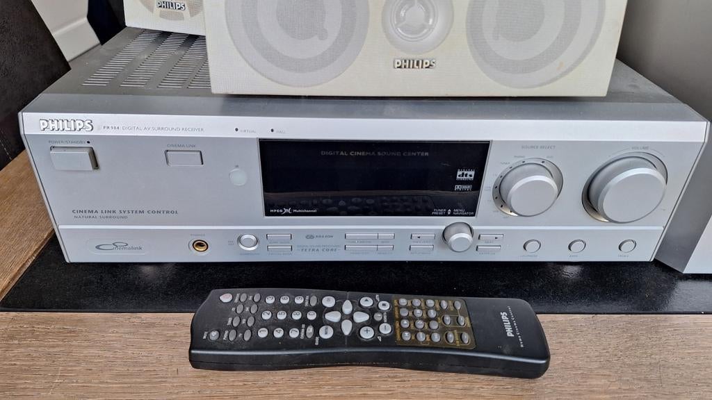 FR 984 Philips 5.1 Surround Receiver - 210 Watt, Audio, Tv en Foto, Versterkers en Receivers, Ophalen