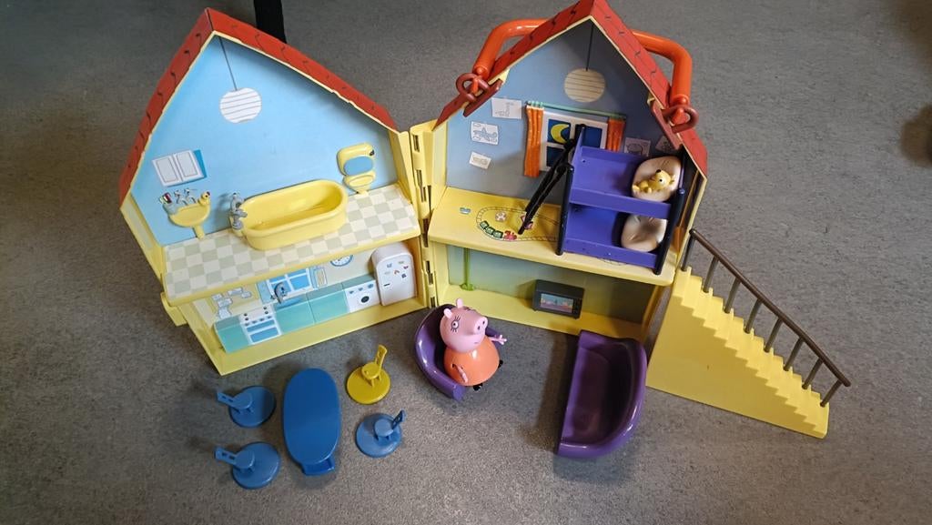 Peppa Pig grote speelset, Ophalen of Verzenden