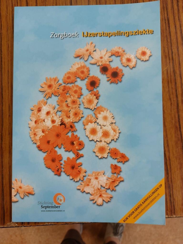 Zorgboek IJzerstapelingsziekte, Ophalen of Verzenden, Zo goed als nieuw