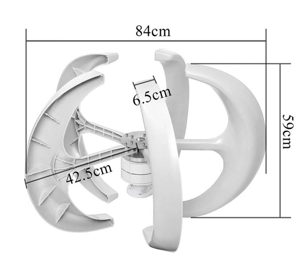 Windturbine Generator 12V 500W nieuw, Ophalen of Verzenden, Nieuw, Overige typen