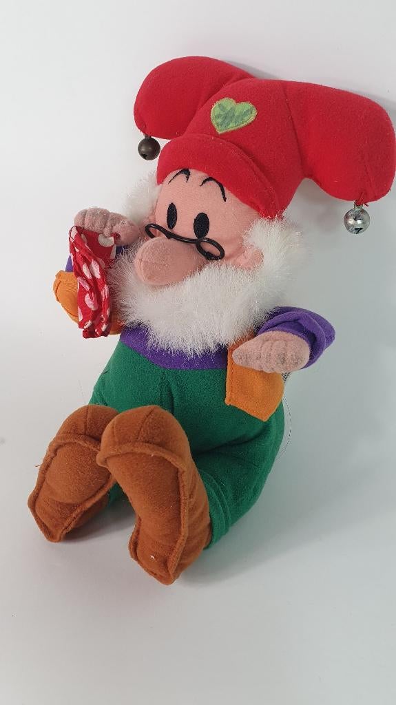 Kabouter Plop, Studio 100 knuffel, met belletje. 24cm. 8B10, Tweedehands verkoop, Tweedehands verkoop, Gebruikt, Overige typen