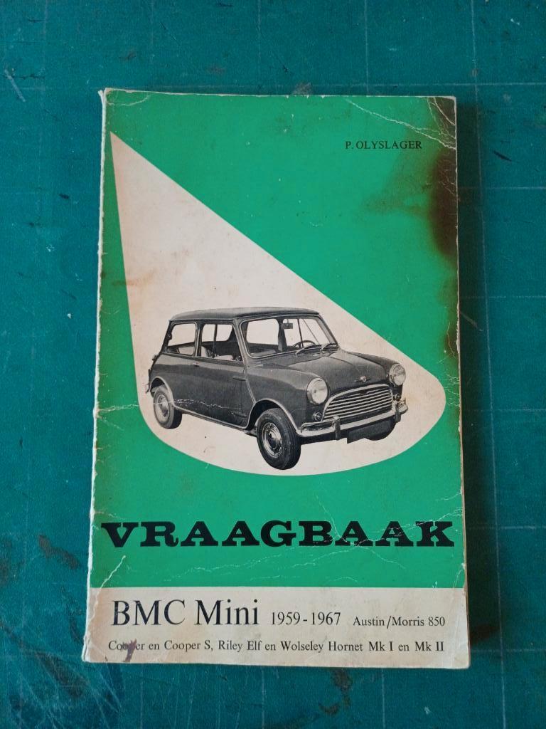 Vraagbaak BMC Mini Austin Morris Cooper Elf Wolseley Hornet, Ophalen of Verzenden