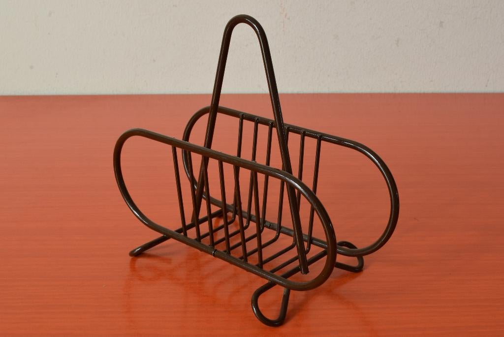 Retro vintage brievenstandaard / servethouder, Ophalen of Verzenden