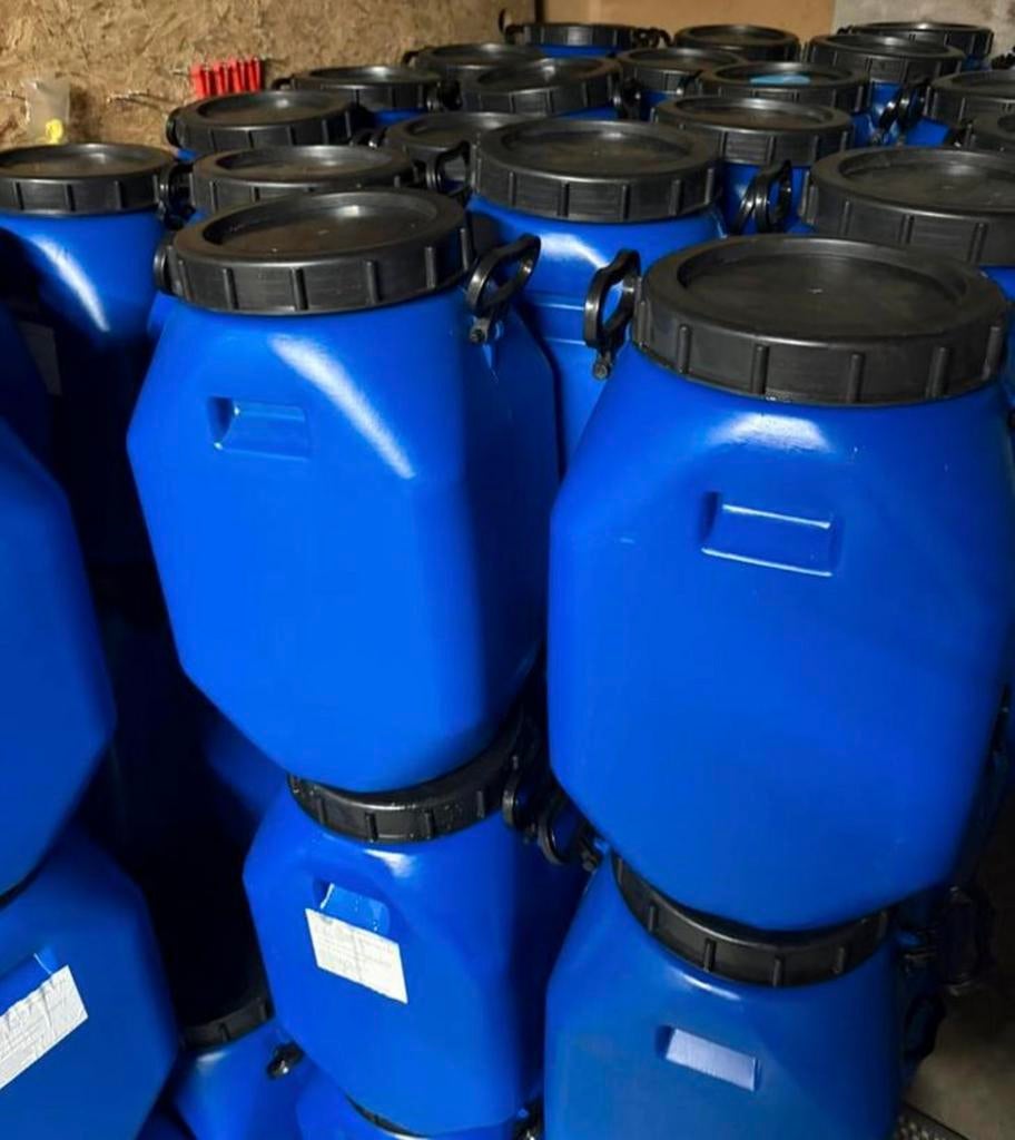 Voorraad voerton voertonnen vaten 30 liter zgan, Ophalen