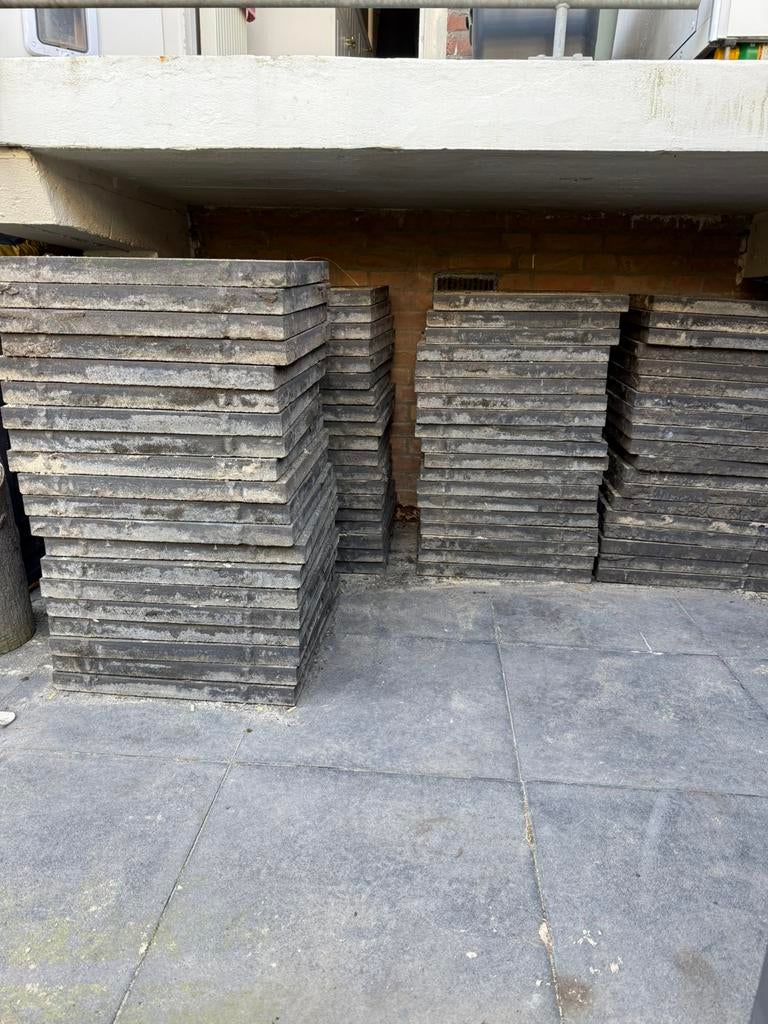 Garden tiles 60x60, Ophalen, Zo goed als nieuw, Beton, Terrastegels