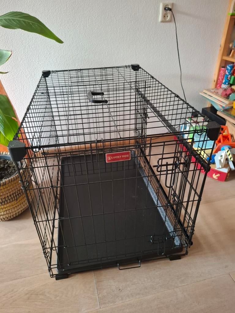 Lucky Dog Bench. Zwart. 92 x 57 x 63,5 cm., Dieren en Toebehoren, Hondenbenches, Ophalen, Zo goed als nieuw