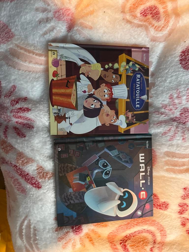 2 Disney Pixar boeken: Ratatouille & WALL-E (met DVD), Boeken, Ophalen, Gelezen, Tv-bewerking