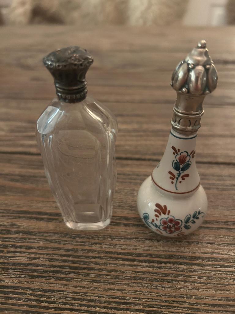 Antieke parfumflesjes, Ophalen of Verzenden