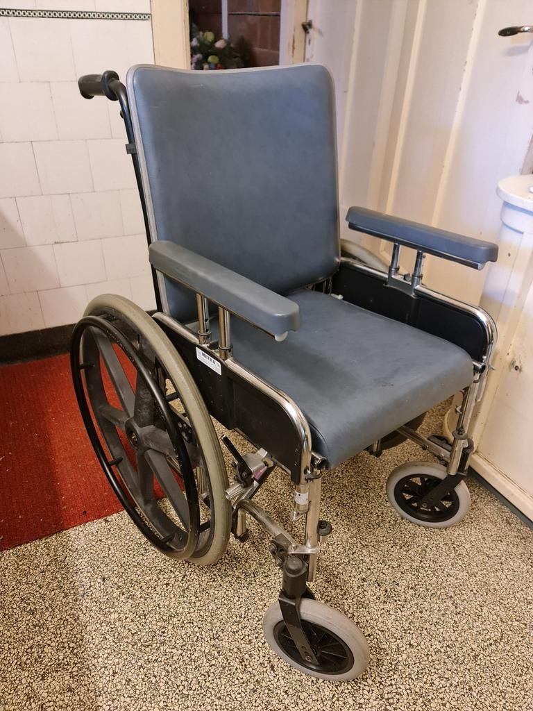 Rolstoel zonder voetensteunen, Ophalen, Gebruikt, Duwrolstoel