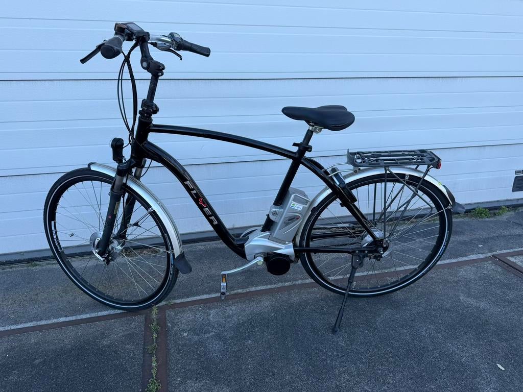 Mooie flyer elektrische fiets 1400 km middenmotor, Fietsen en Brommers, Elektrische fietsen, Ophalen of Verzenden, Zo goed als nieuw