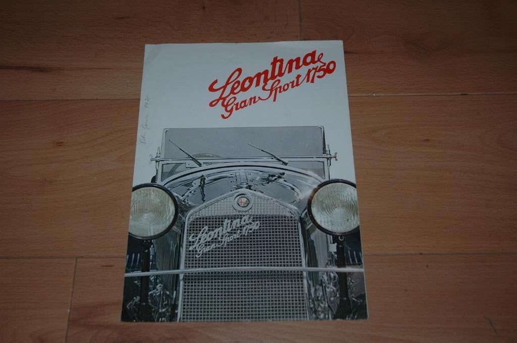 Alfa Romeo - Carrozzeria Pettenella Gran Sport 1750, Boeken, Auto's | Folders en Tijdschriften, Gelezen, Alfa Romeo, Ophalen of Verzenden