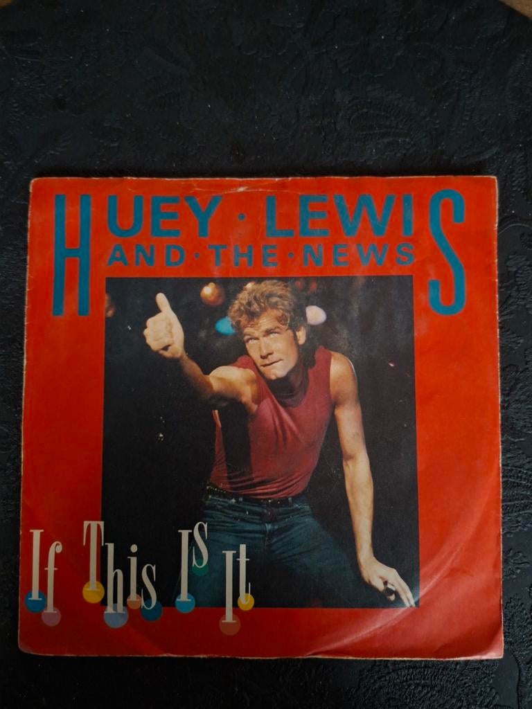 Huey Lewis and the News - if this is it, Ophalen of Verzenden, Gebruikt, Pop