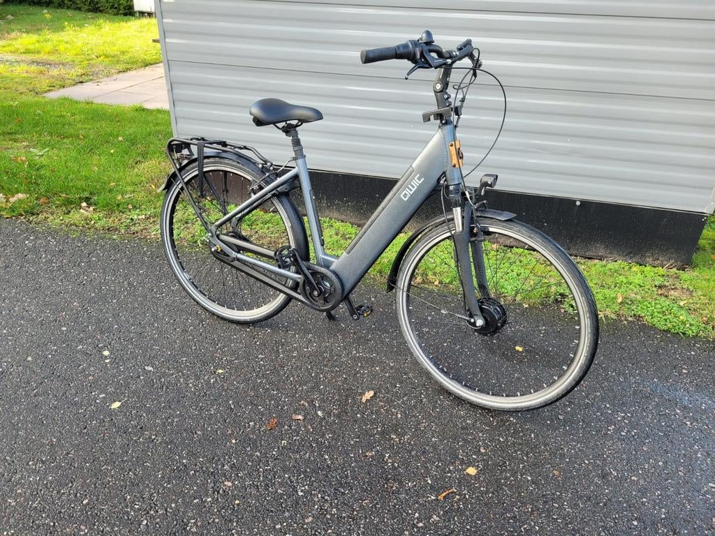 Elektrische Damesfiets Qwic FN7, 55 tot 59 cm, Ophalen, Gebruikt, Overige merken