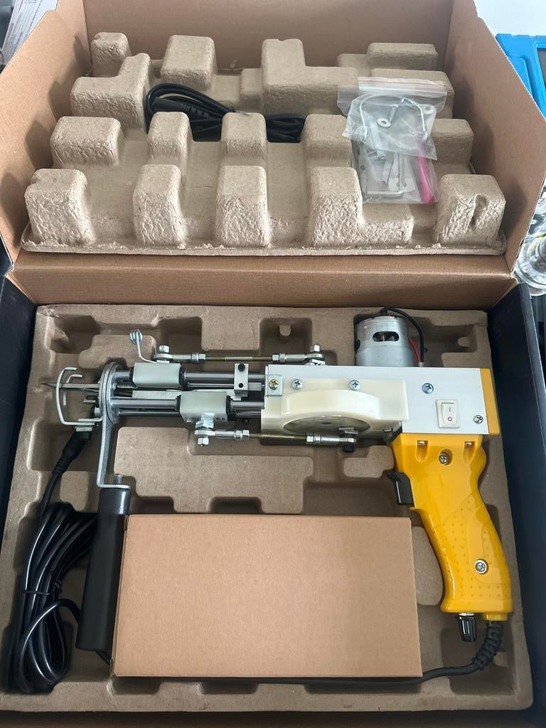 Nieuwe Tufting Gun en Professionele Tondeuse Set, Ophalen, Nieuw