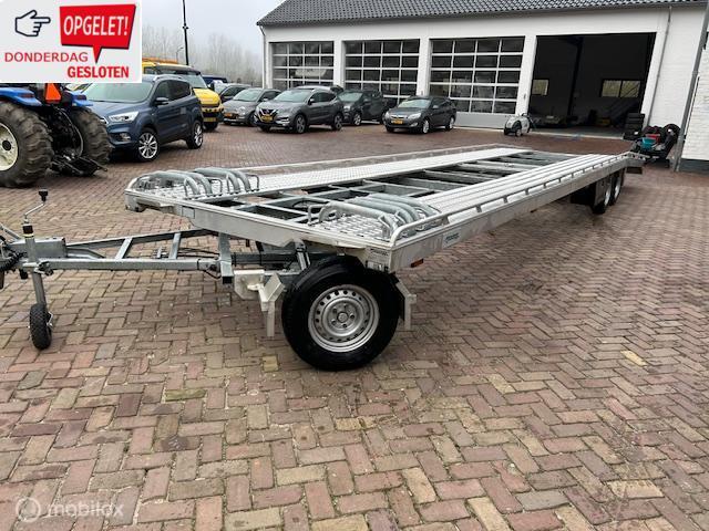 veldhuizen schamel autotransporter aluminium slechts 5000 km, Veldhuizen, Gebruikt