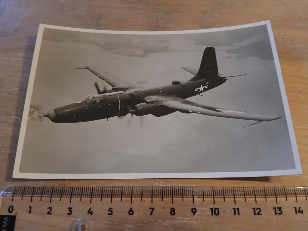 Martin P4M-1 Mercator Vliegtuig ansichtkaart USA Luchtvaart, Verzamelen, Ophalen of Verzenden, Zo goed als nieuw, Kaart, Foto of Prent