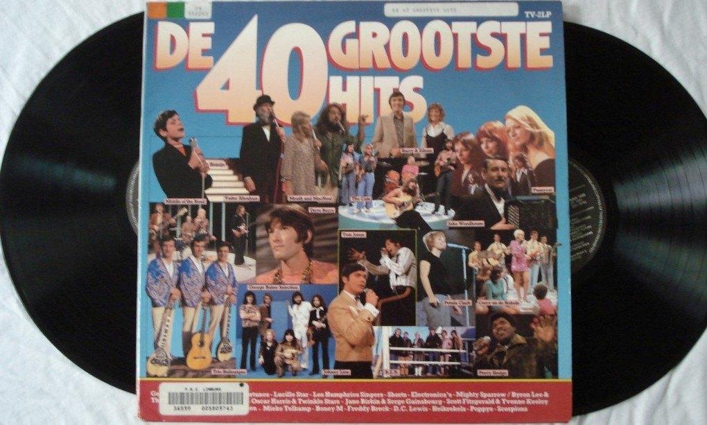 De 40 grootste hits, Ophalen of Verzenden, 1980 - 1989, Gebruikt, 12 inch