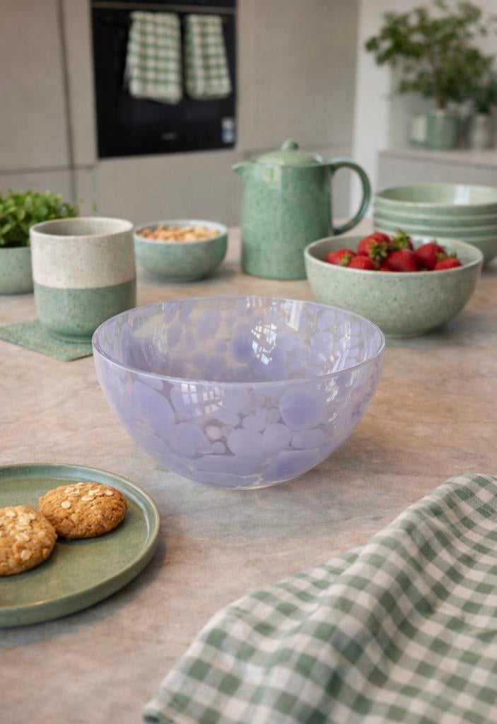 H&M Home schaal, Schaal, Rond, Ophalen of Verzenden, Glas