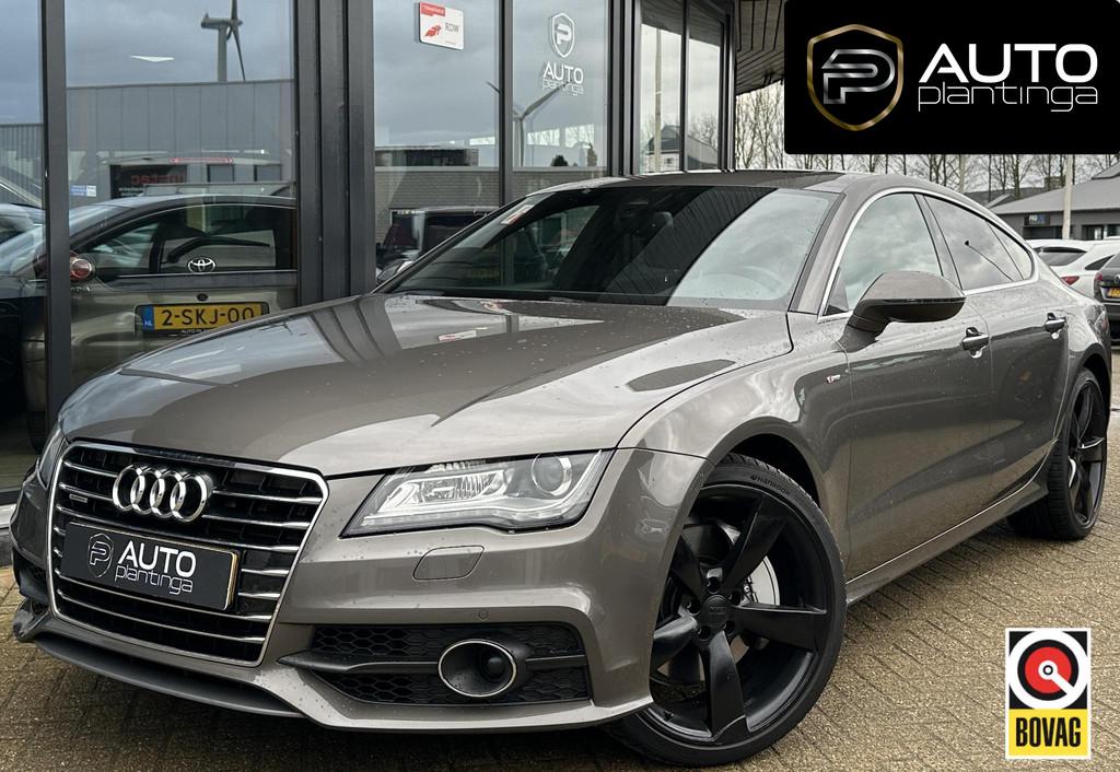 Audi A7 Sportback 3.0 TFSI quattro Pro Line S 310PK | BOMVOL, Auto's, Audi, Euro 5, Gebruikt, Zwart, 2995 cc