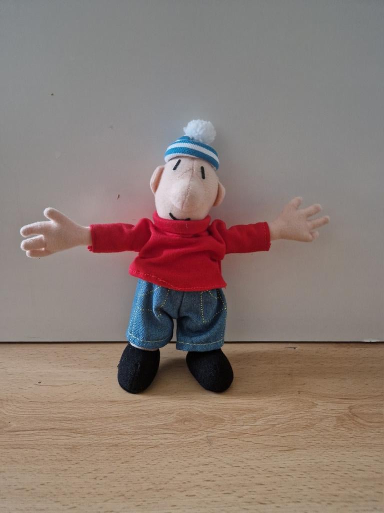 Knuffel plush pluche pop buurman & buurman rood rode, Kinderen en Baby's, Speelgoed | Knuffels en Pluche, Ophalen of Verzenden