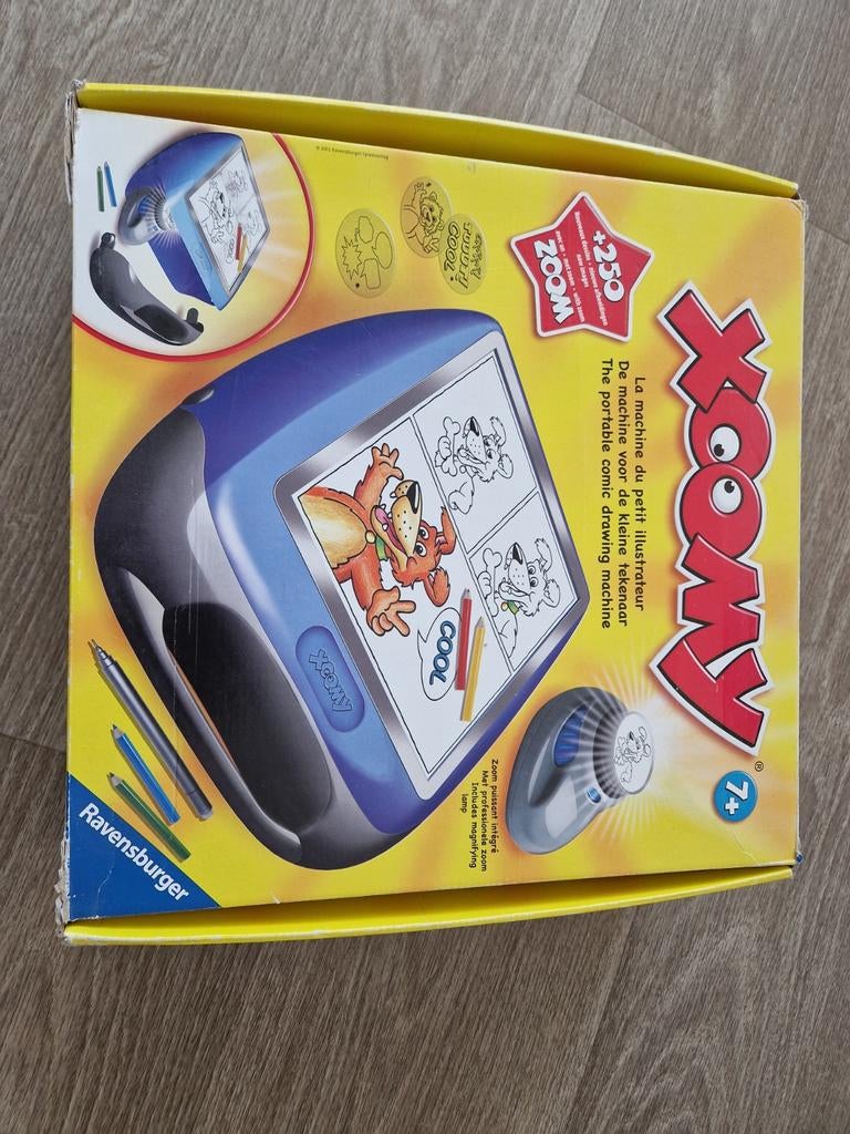 Xoomy Tekentafel Ravensburger - Draagbare Tekenmachine, Ophalen, Zo goed als nieuw, Overige typen