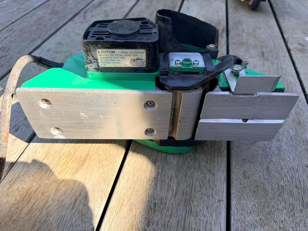 Hitachi hand schaafmachine, Ophalen of Verzenden, Gebruikt