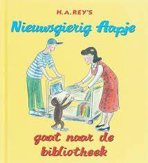 H.A. Rey's: Nieuwsgierig Aapje gaat naar de bibliotheek, Fictie algemeen, Jongen of Meisje, Ophalen of Verzenden, Voorleesboek