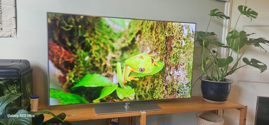 Samsung 55 inch TV 4k resolutie., Ophalen, 100 cm of meer, 50 Hz, Samsung