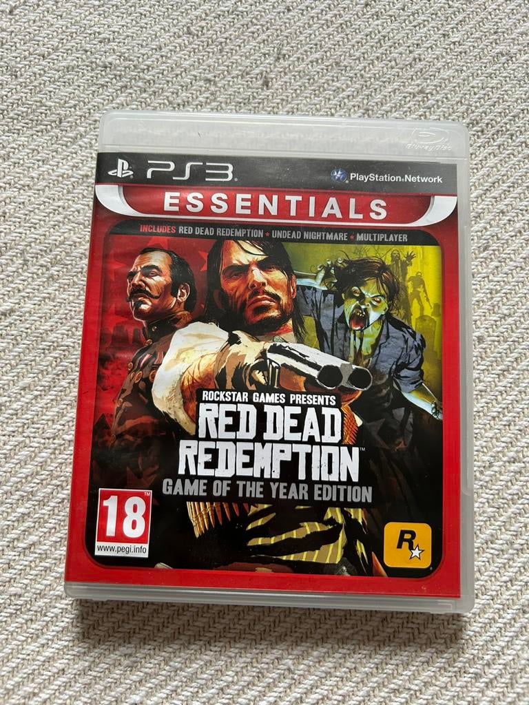 Red Dead Redemption GOTY Edition Playstation 3, Avontuur en Actie, Vanaf 18 jaar, 1 speler, Ophalen of Verzenden