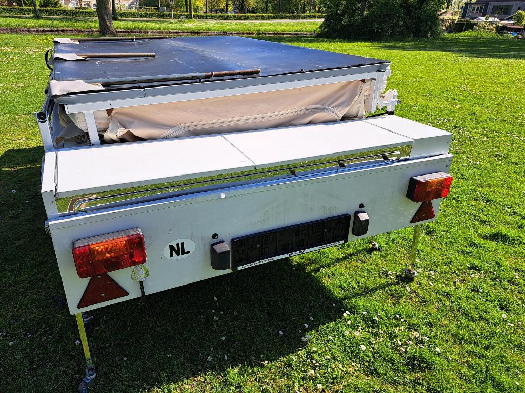 Mooie, complete Jamet Jametic Jubilee vouwwagen, Ophalen, Beige, Aanwezig, Jamet