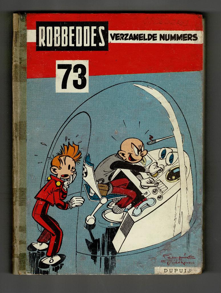 Robbedoes verzamelalbum Nr. 73 uit 1959 in goede staat, Gelezen, Diverse, Verzenden, Eén stripboek