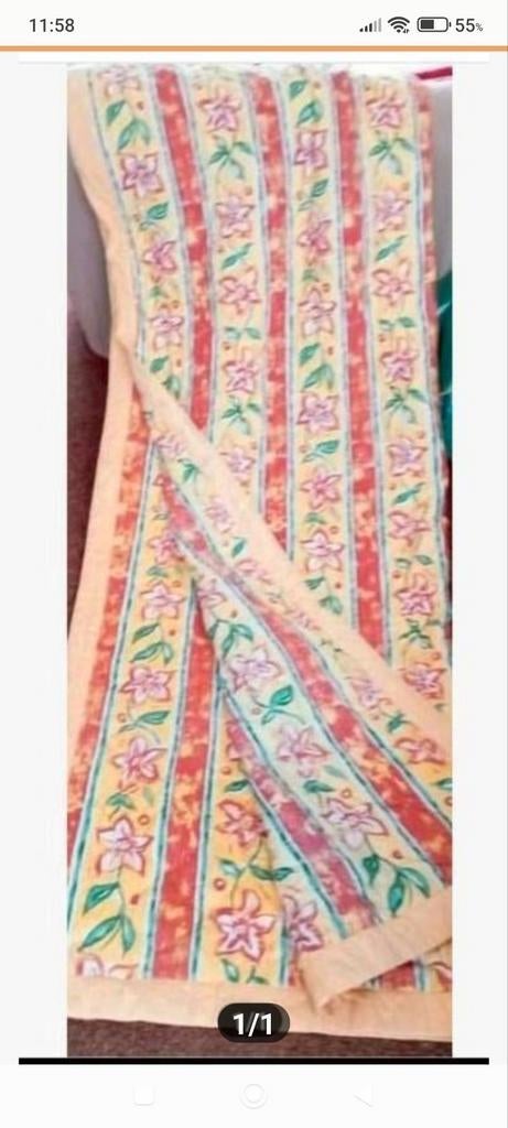 Eenpersoons gewatteerde deken
1.40 breed x 2.40 lang
Katoen, Overige kleuren, 200 cm of meer, Rechthoekig, 50 tot 100 cm