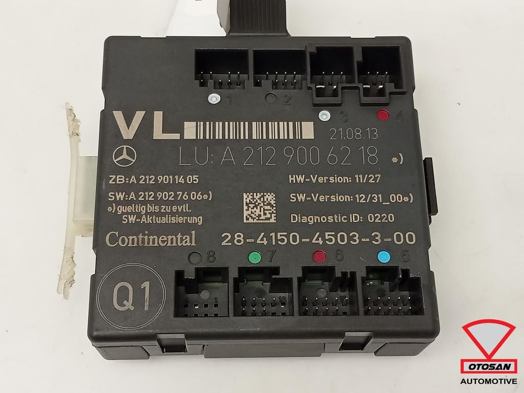 Mercedes C E W204 W212 Portier Module Links A2129006218, Gebruikt, Mercedes-Benz AG, Mercedes-Benz, Ophalen of Verzenden