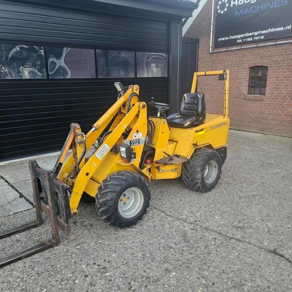 Schaffer 222S mini shovel, Ophalen of Verzenden, Wiellader of Shovel