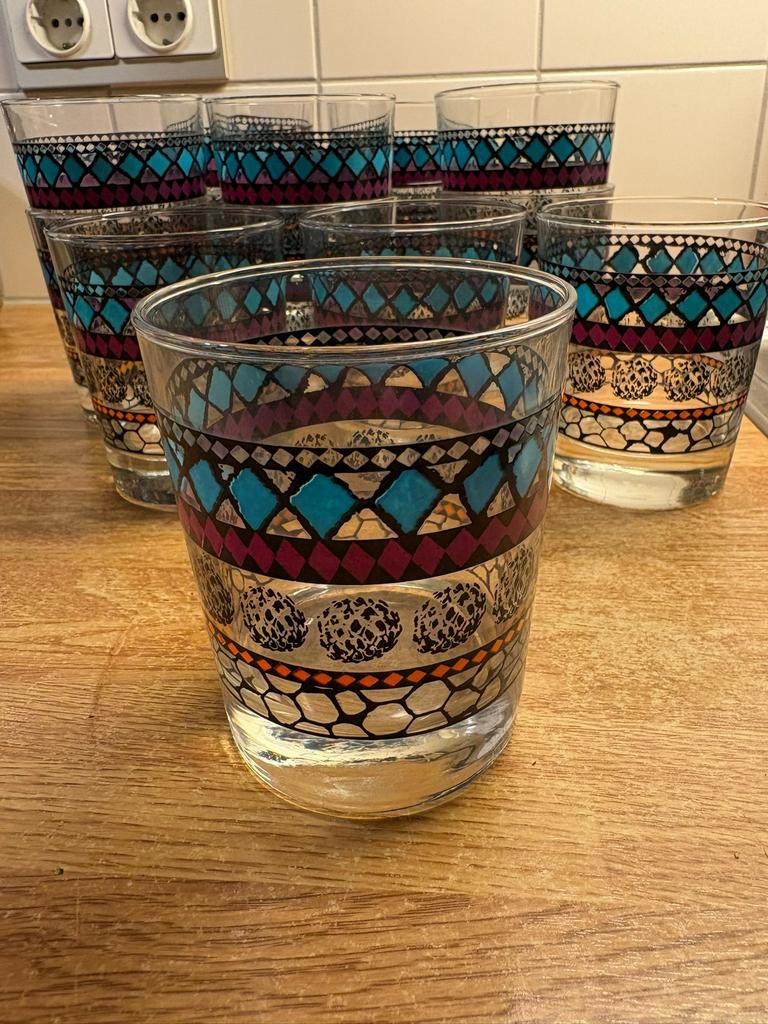 14 Ikea Murkla glazen, Ophalen, Glas of Glazen, Gebruikt, Glas