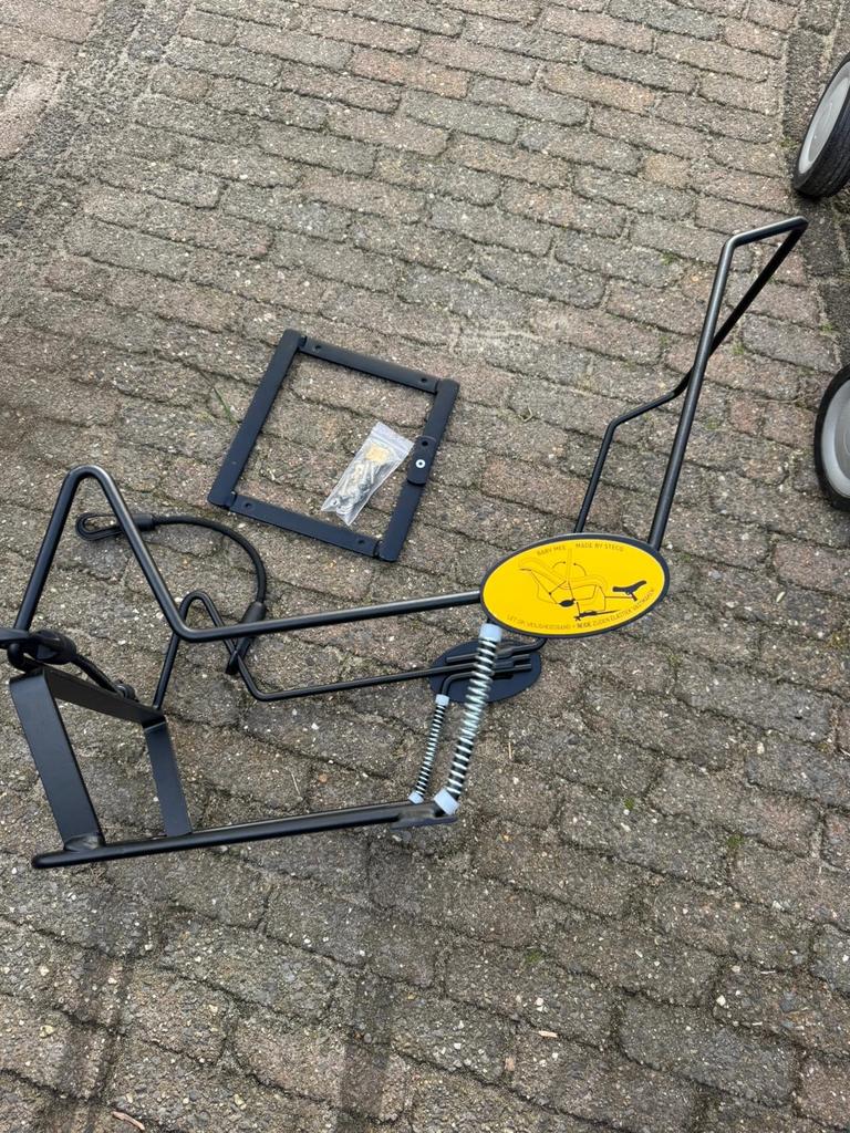 Steco Baby Mee Maxi Cosi adapter bakfiets, Ophalen, Zo goed als nieuw, 0 t/m 10 kg