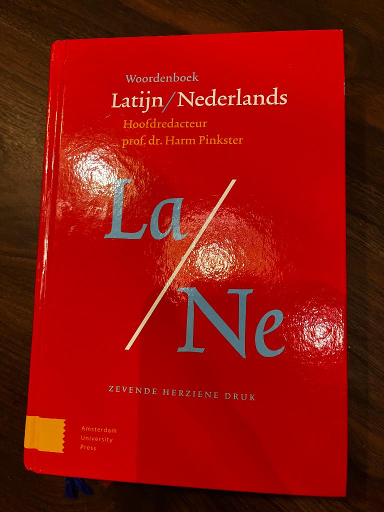 Latijn/Nederlands woordenboek 7e herziene druk, Boeken, Harm Pinkster, Latijn, Overige uitgevers, Ophalen of Verzenden