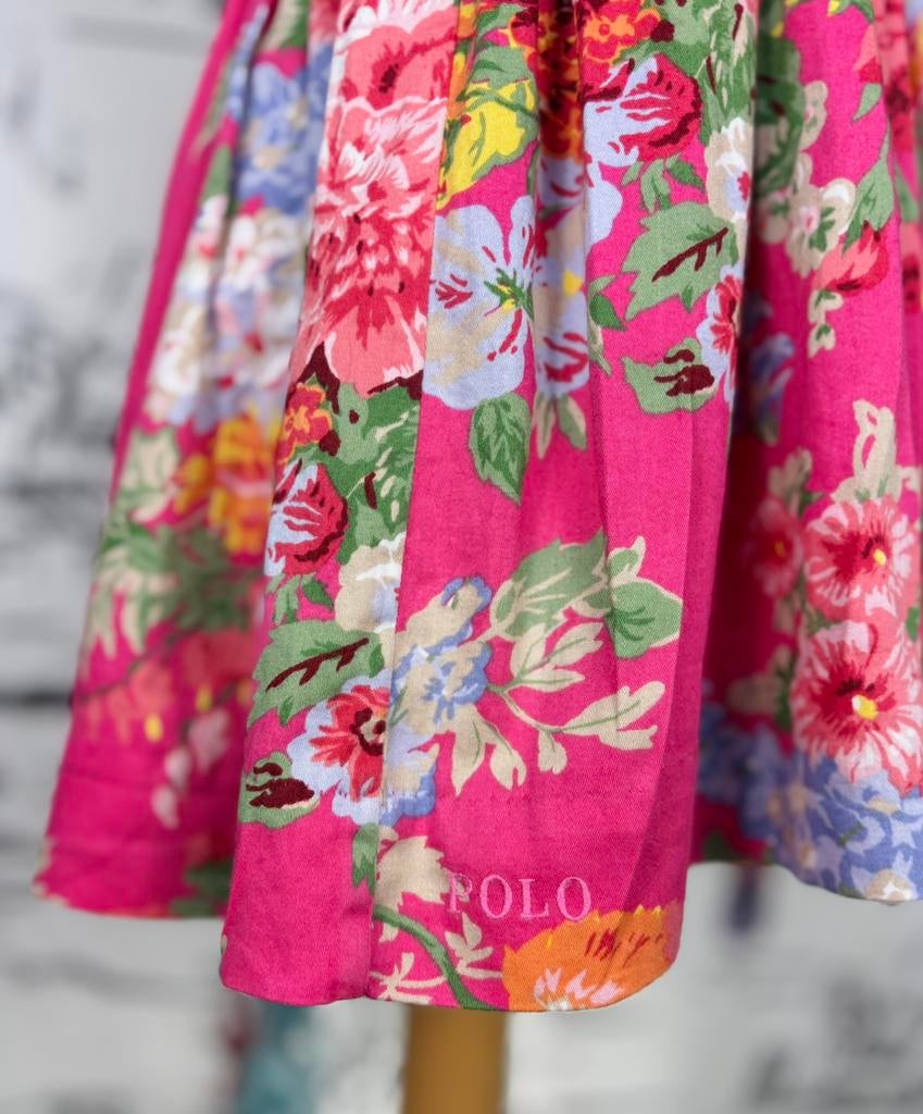 Ralph Lauren roze zomerjurk meisje maat 4, Ralph Lauren, Jurk of Rok, Ralph Lauren EU, Verzenden