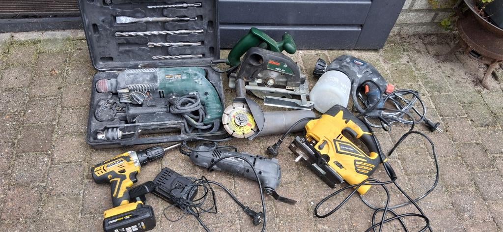 ... ELEKTRISCHE GEREEDSCHAPPEN ..., Ophalen, Gebruikt